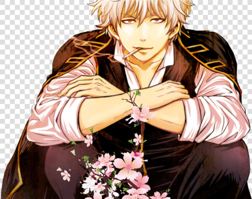 Gintama Gifs Non Sense   Gintoki Sakata Gintoki Transparent  HD Png DownloadTransparent PNG