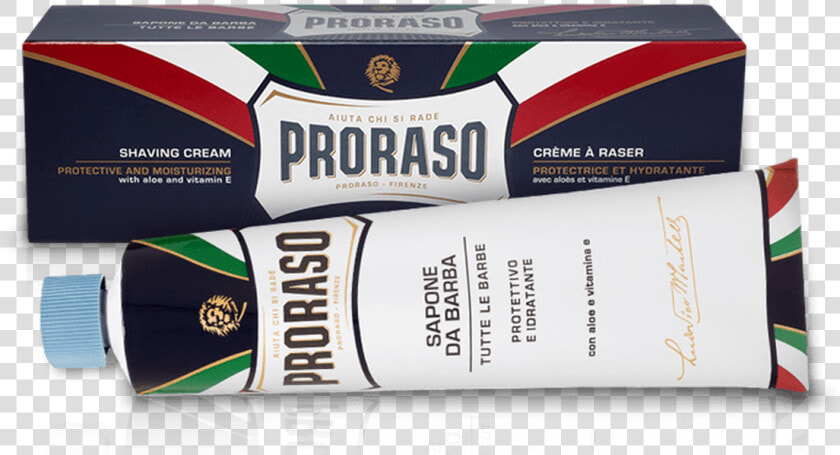 Proraso Shaving Cream In A Tube Protective   Proraso  HD Png DownloadTransparent PNG