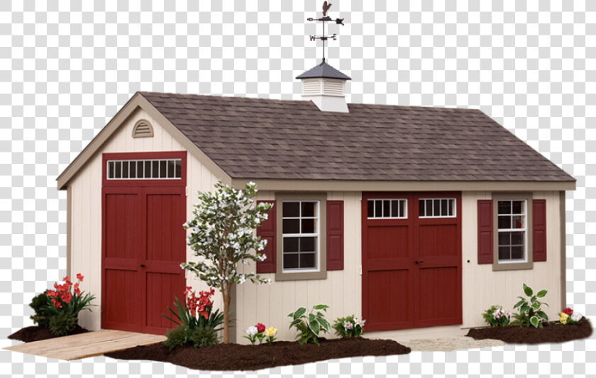 Deluxe Custom Cape cod Garden Shed In Minneapolis    Amish Sheds  HD Png DownloadTransparent PNG