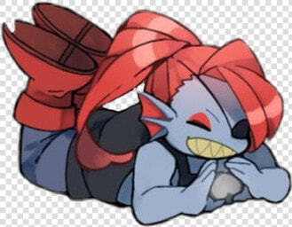  undertale  undyne   Cartoon  HD Png DownloadTransparent PNG