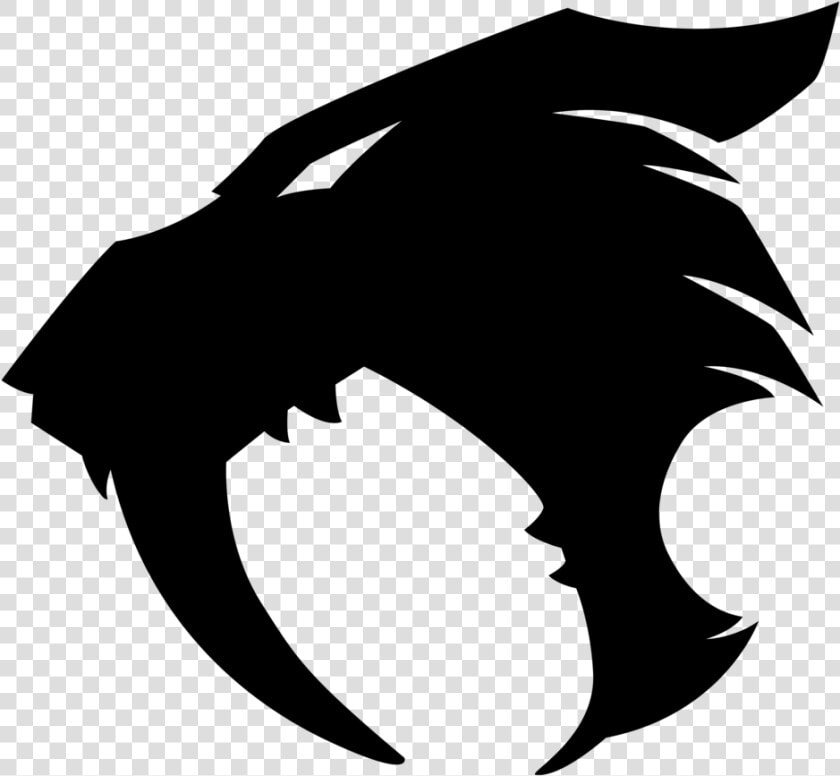 Tiger Sabretooth Felidae Saber toothed Cat Alaskan   Saber Tooth Tiger Head Silhouette  HD Png DownloadTransparent PNG