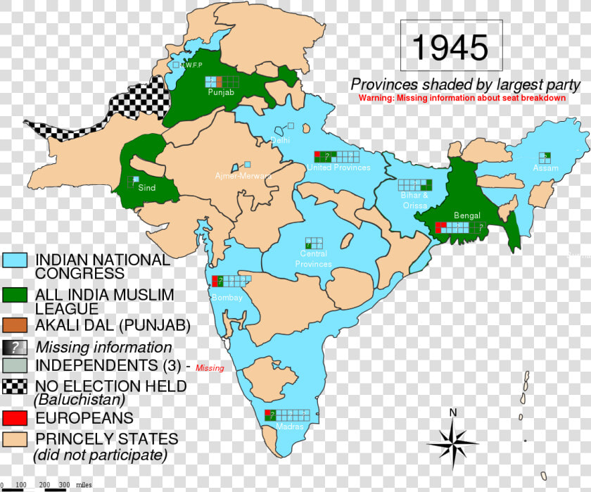 Indian Provincial Elections 1937  HD Png DownloadTransparent PNG