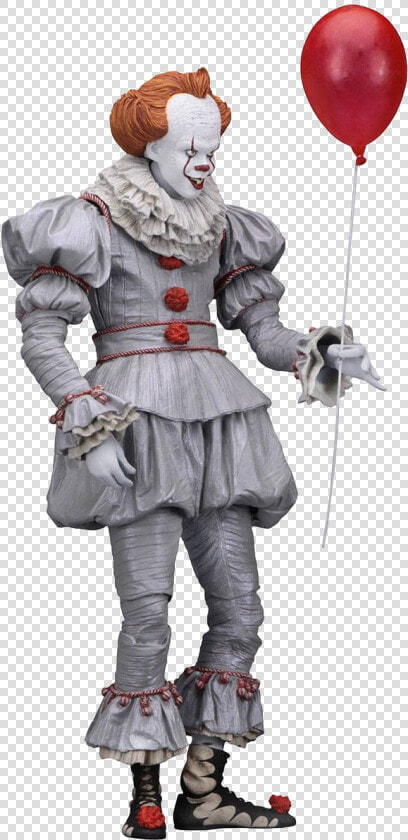 Neca 2017 It Pennywise Figure Toyslife   Action Figure Pennywise  HD Png DownloadTransparent PNG