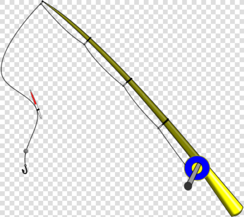 Fishing Pole Clipart Fishing Rod Image 2   Png Download   Fishing Rod Clipart Png  Transparent PngTransparent PNG