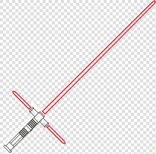 Lightsaber Crossguard Hilt Blade Sabre   Star Wars Crossguard Lightsaber Png  Transparent PngTransparent PNG