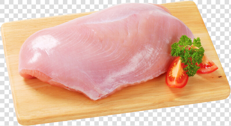 Chicken Steak Transparent Png Image   Turkey Breast Raw  Png DownloadTransparent PNG