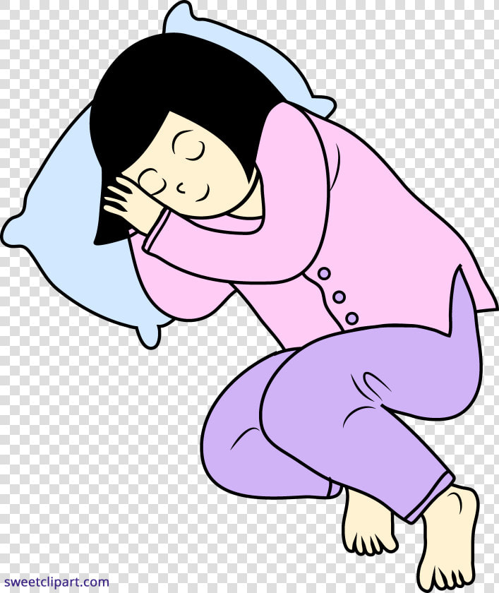 Girl Sleeping Png   Girl Sleeping Clip Art  Transparent PngTransparent PNG