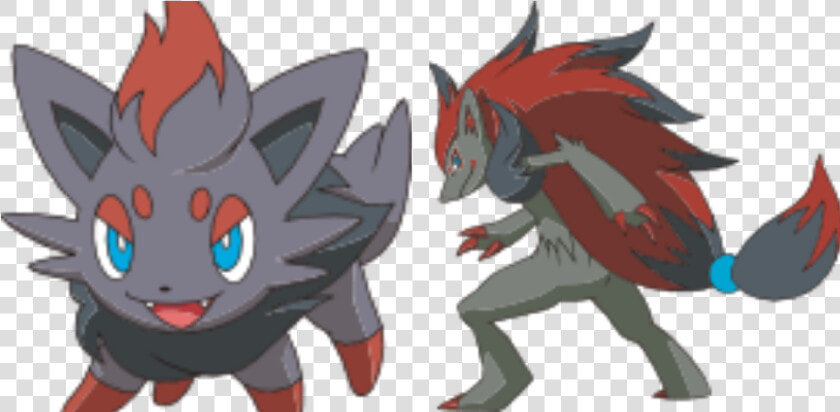 Zorua And Shiny Zorua   Png Download   Shiny Zorua  Transparent PngTransparent PNG