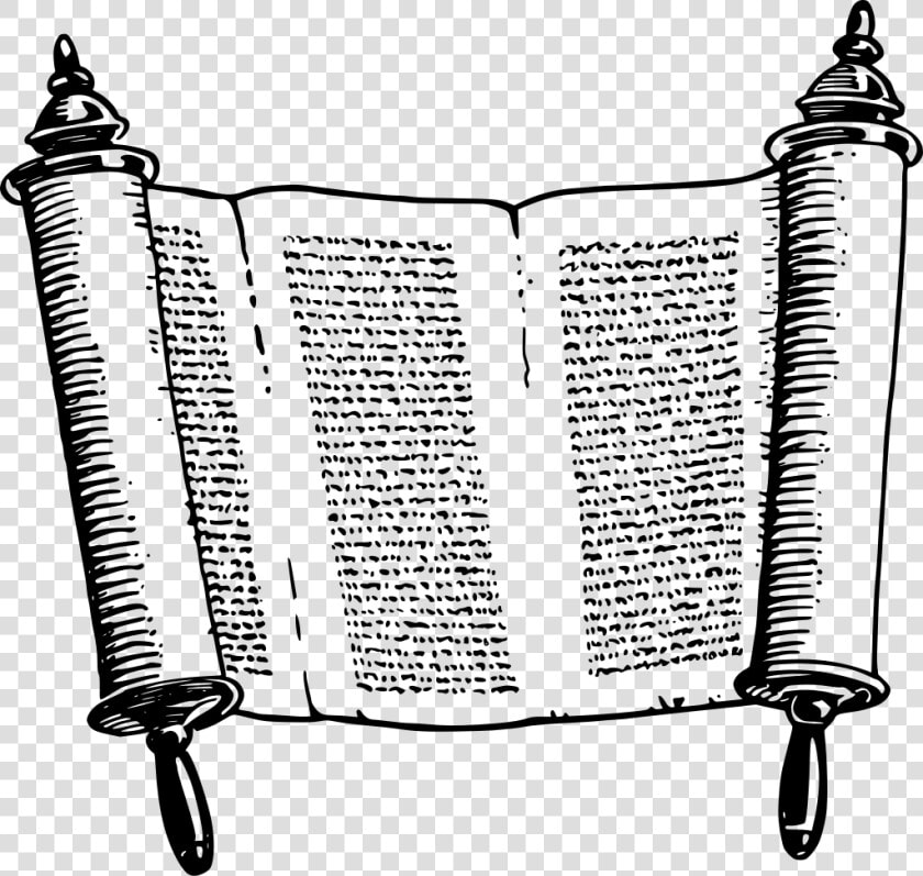 Torah Black And White  HD Png DownloadTransparent PNG