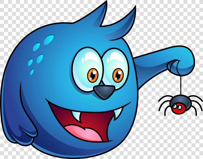 Blue Halloween Monster Clipart   Halloween Monster Clipart  HD Png DownloadTransparent PNG