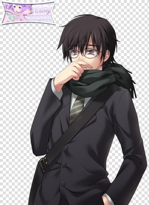 Anime Guy Png   Black Hair Male Anime Boy  Transparent PngTransparent PNG