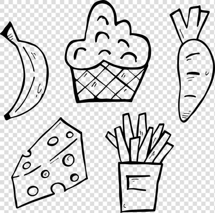 Icono  Comida  Diseño  Restaurante  Comer  Personaje   Alimentos Saludables Para Colorear  HD Png DownloadTransparent PNG