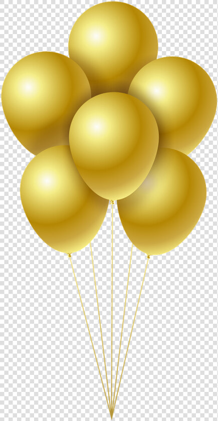 Balloons Carnival Event   Gold Balloons Transparent Png  Png DownloadTransparent PNG