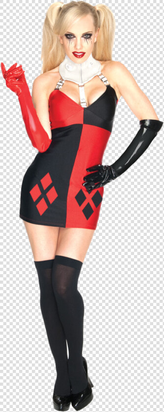 Harley Quinn Costume   Harley Quinn Costume Women  HD Png DownloadTransparent PNG