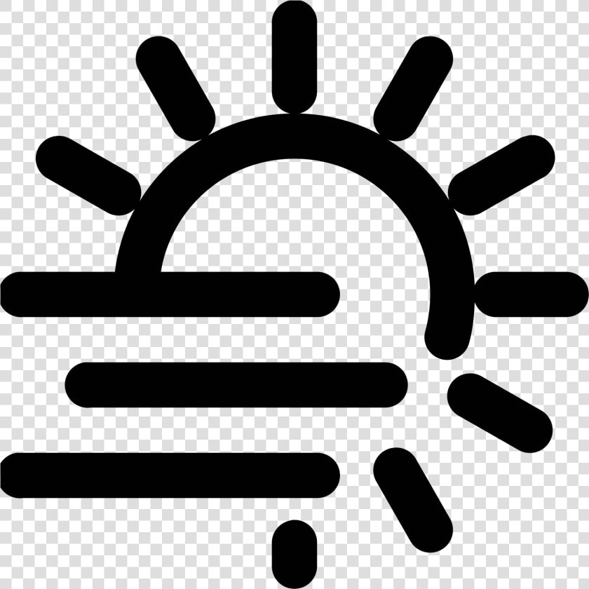 Fog Clipart Haze   Sun Icon Transparent Background  HD Png DownloadTransparent PNG