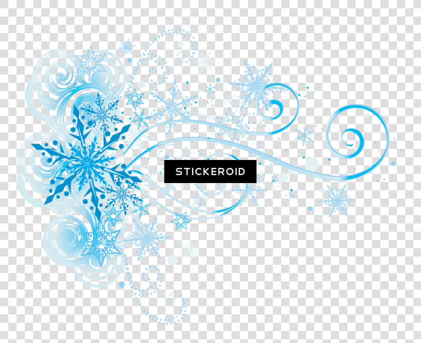 Frozen Snowflake Nature Snowflakes   Frozen Snowflake Border Png  Transparent PngTransparent PNG