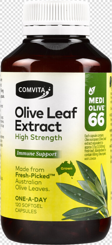 Comvita Olive Leaf Extract Capsule  HD Png DownloadTransparent PNG