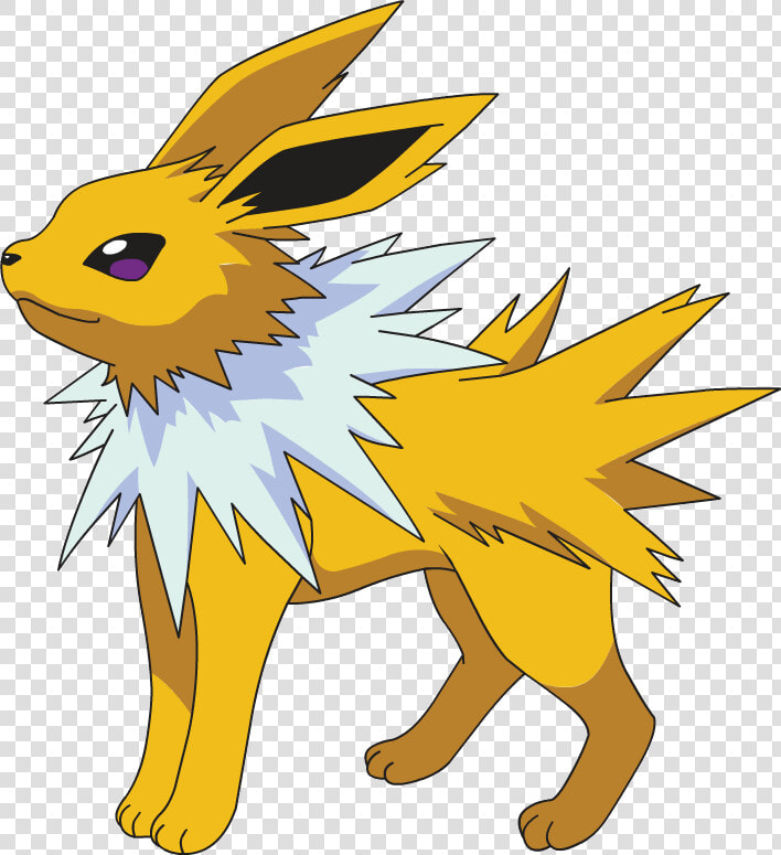 Transparent Sad Pikachu Png   Jolteon Eevee Evolution Pokemon  Png DownloadTransparent PNG