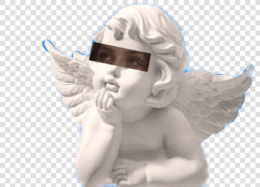  angel  aesthetic  aestheticgrunge  grunge  angels   Baby Angel Statue Png  Transparent PngTransparent PNG