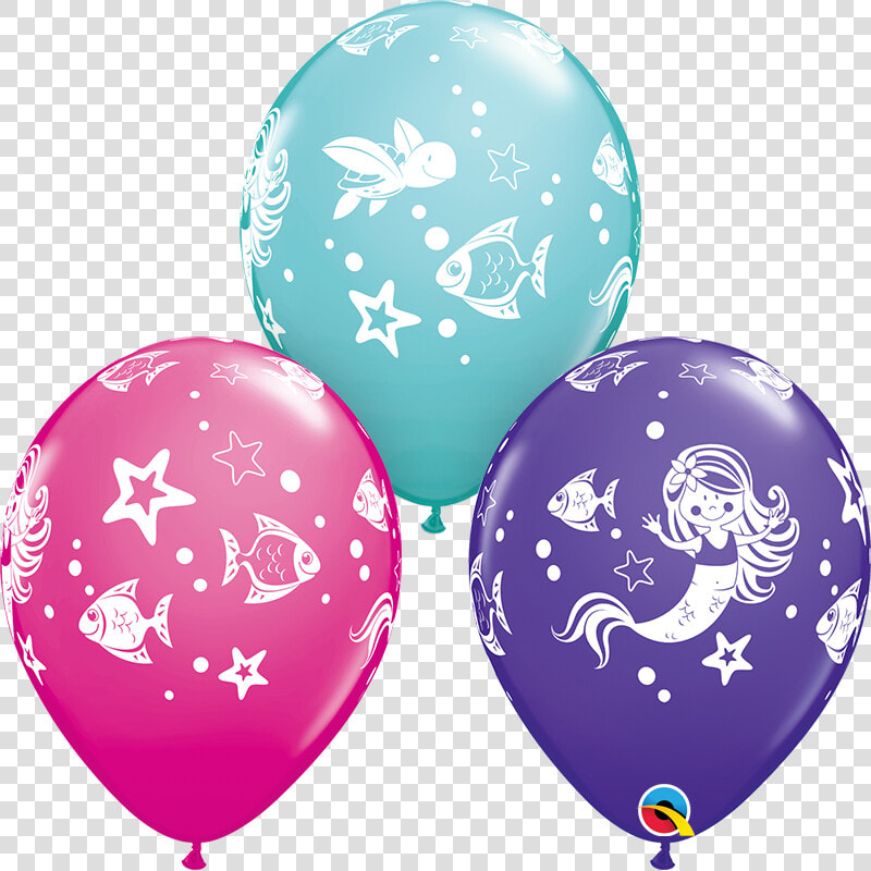 Globos De Latex Sirena  HD Png DownloadTransparent PNG