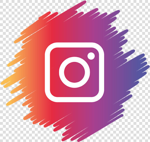 Instagram Logo Png Paint Brush Colour   Logo Instagram Png 2019  Transparent PngTransparent PNG