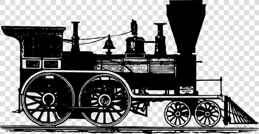 Train Rail Transport Steam Locomotive Clip Art   Clip Art Of Trains  HD Png DownloadTransparent PNG