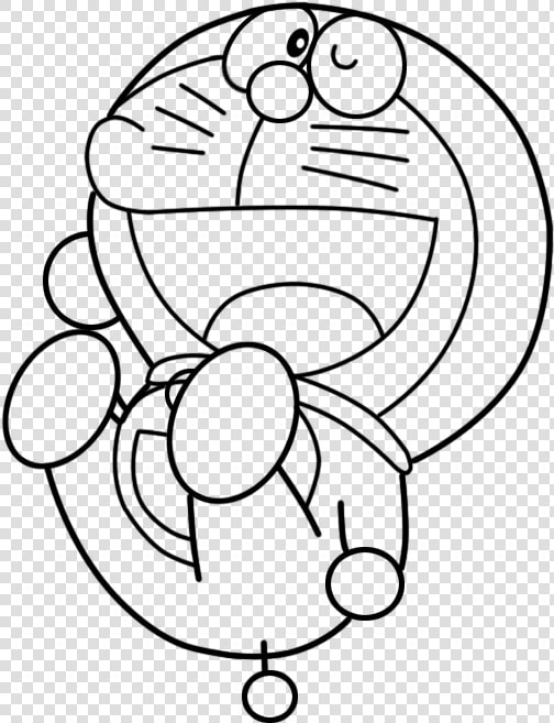 Doraemon Lineart Image Download   Doraemon  HD Png DownloadTransparent PNG