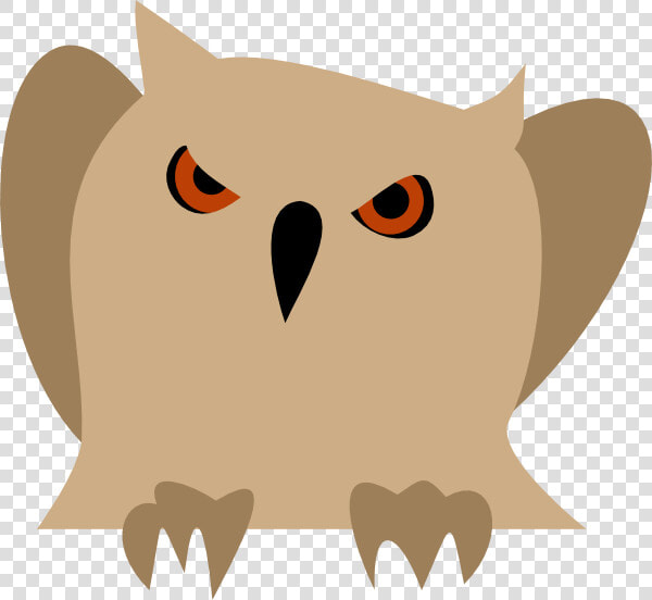 Owl With Red Eyes Svg Clip Arts   Angry Owls Clipart  HD Png DownloadTransparent PNG