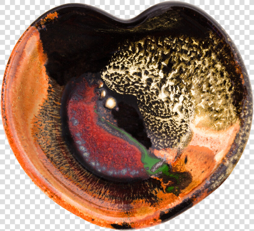 Earth Tones And Red Heart Bowl   Macro Photography  HD Png DownloadTransparent PNG