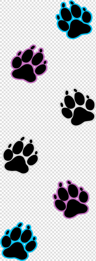 Transparent Dog Pawprint Clipart   Transparent Background Heart Paw Print  HD Png DownloadTransparent PNG