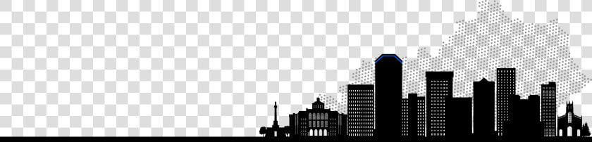 Smp   Lexington Ky Skyline Black And White  HD Png DownloadTransparent PNG