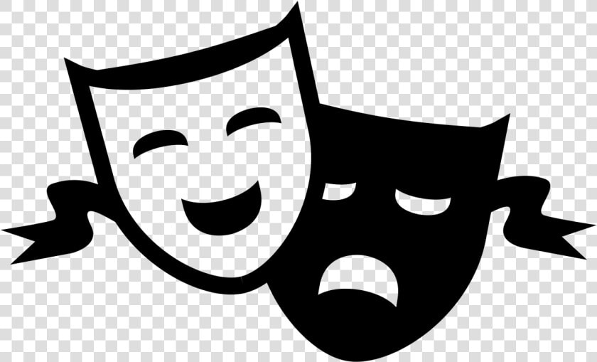 Faces Clipart Drama Mask   Transparent Background Theatre Masks  HD Png DownloadTransparent PNG