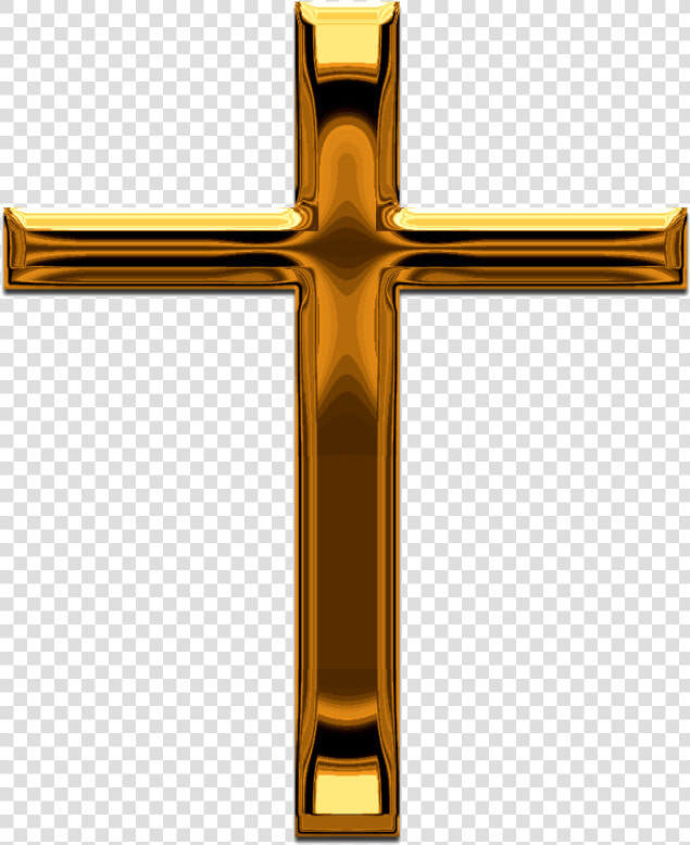 Gold Cross Png   Gold Cross No Background  Transparent PngTransparent PNG