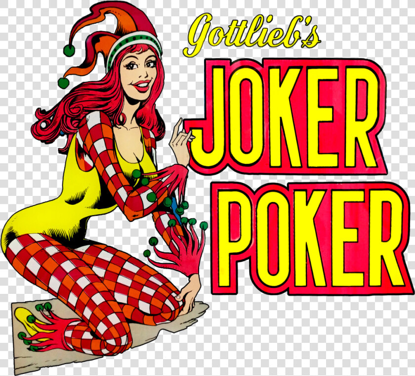 Transparent Joker Smile Png   Joker Poker Pinball Logo  Png DownloadTransparent PNG