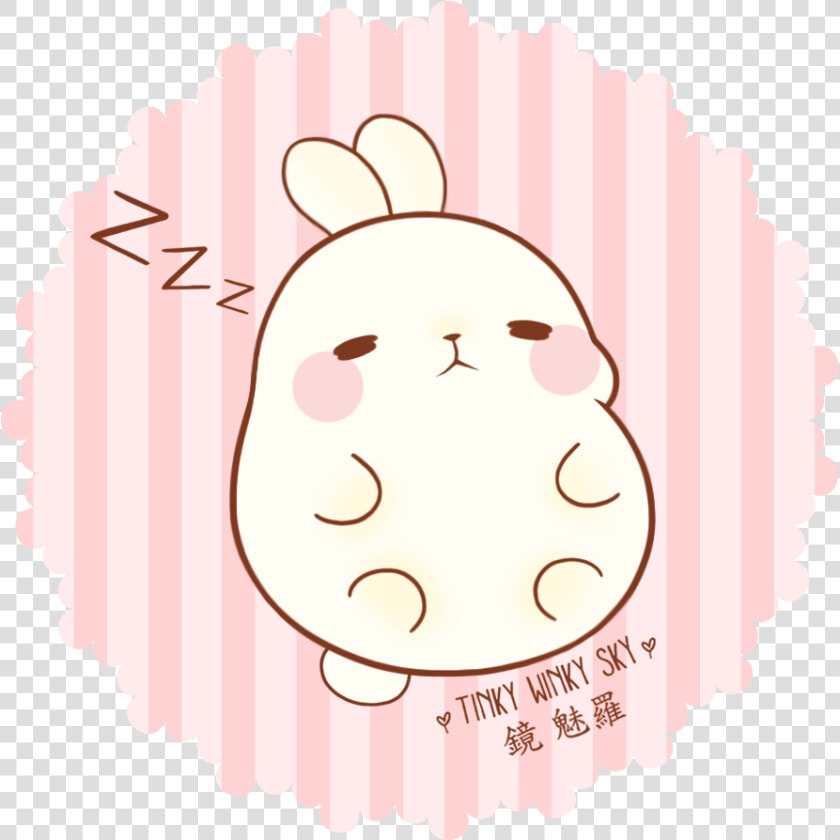 Transparent Korean Cliparts   Molang The Fat Rabbit  HD Png DownloadTransparent PNG