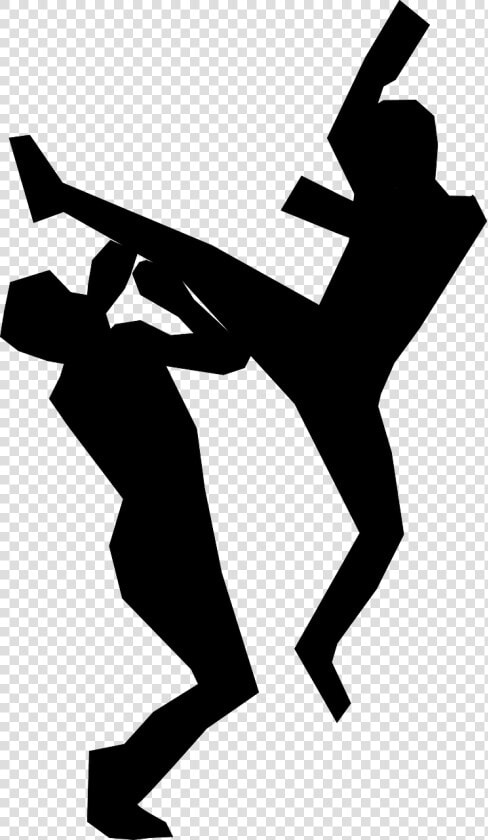 Muay Thai Silhouette  HD Png DownloadTransparent PNG