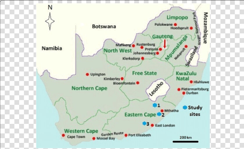 Menlyn Maine A Map Showing The Area Being Studied  HD Png DownloadTransparent PNG