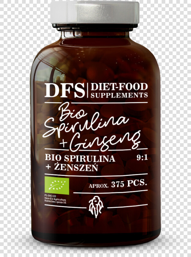 Bio Spirulina Ginseng   Tablet  HD Png DownloadTransparent PNG