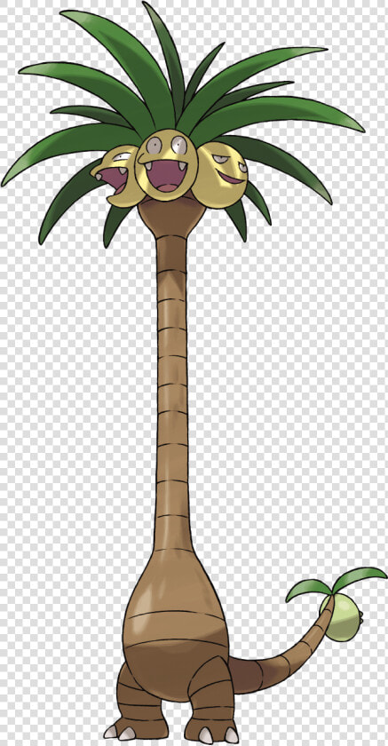 Pokemon Exeggutor Alola Form  HD Png DownloadTransparent PNG