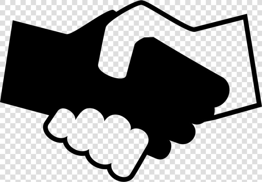 Black And White Shaking Hands   Hand Shake Silhouette Black And White Png  Transparent PngTransparent PNG