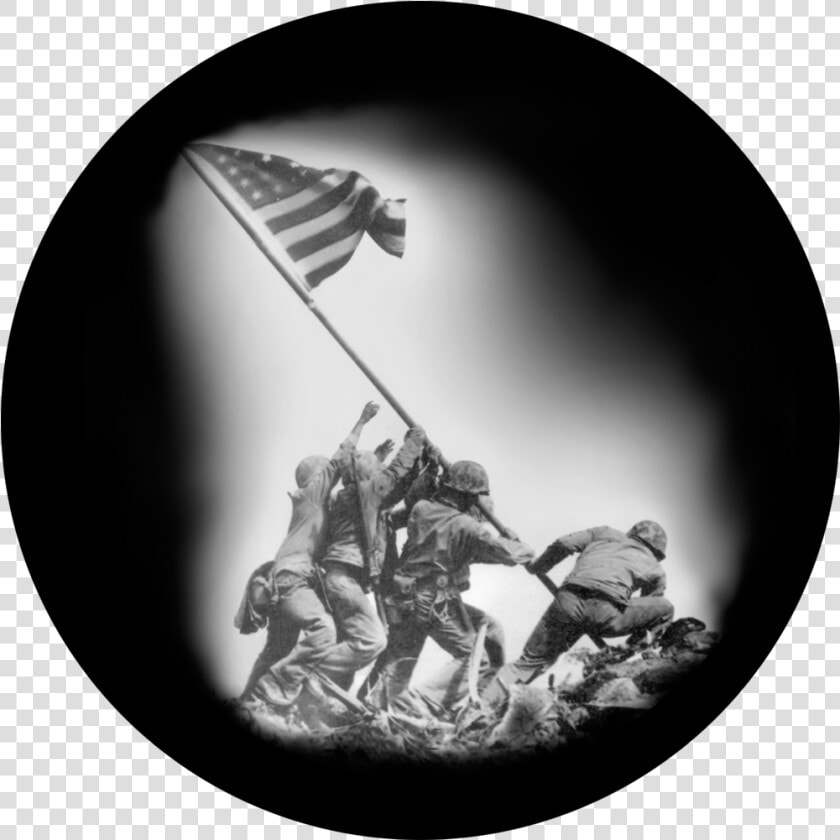 Famous Photo At Iwo Jima  HD Png DownloadTransparent PNG