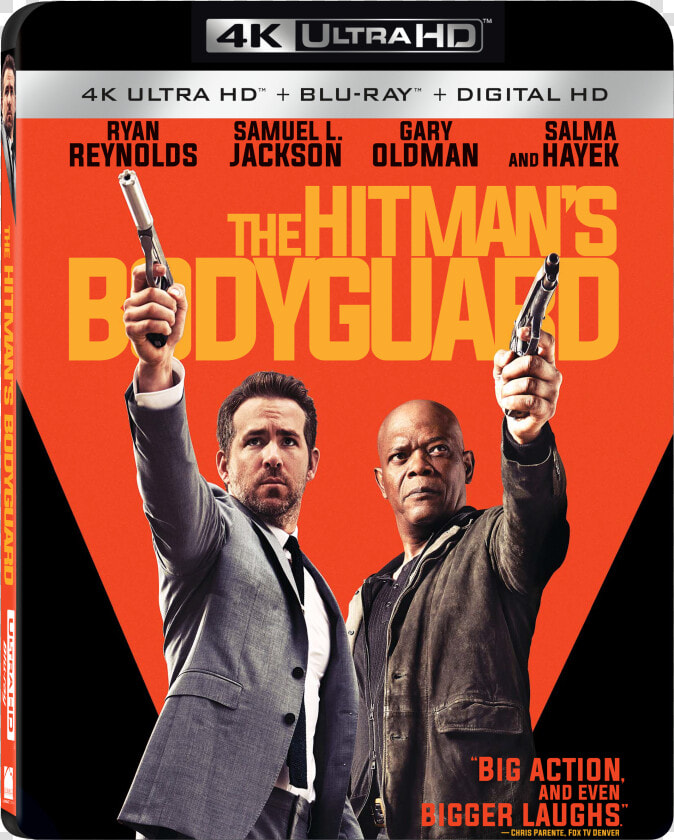 The Hitman S Bodyguard 4k Ultra Hd blu ray digital   Hitman  39 s Bodyguard 4k Blu Ray  HD Png DownloadTransparent PNG