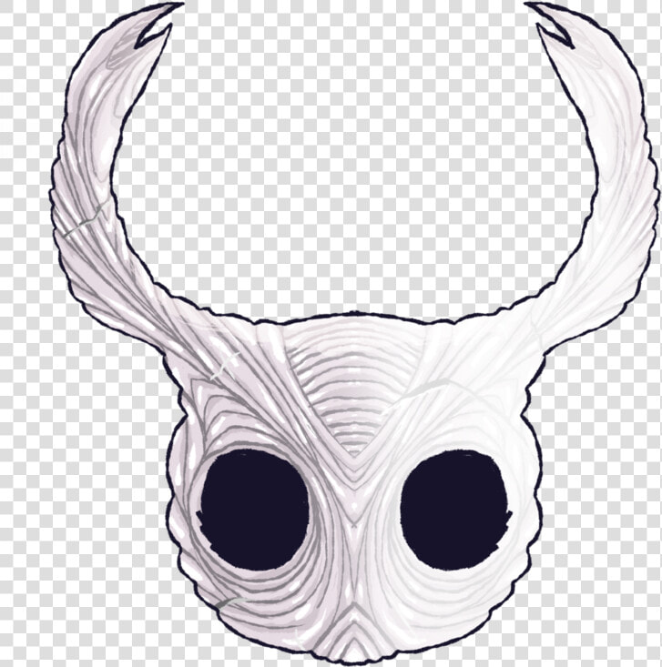 Hollow Knight Helm By Gotchanow   Hollow Knight The Knight Head  HD Png DownloadTransparent PNG