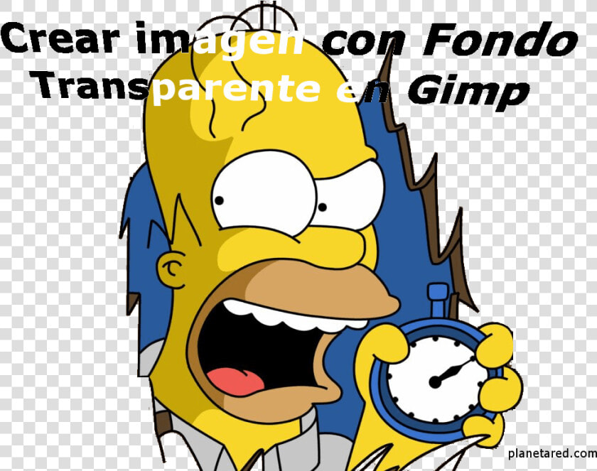 Transparencia Con Gimp   Simpsons Treehouse Of Horror V  HD Png DownloadTransparent PNG