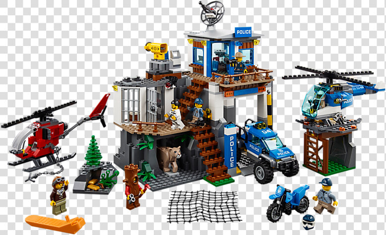 Lego City Mountain Police 2018  HD Png DownloadTransparent PNG