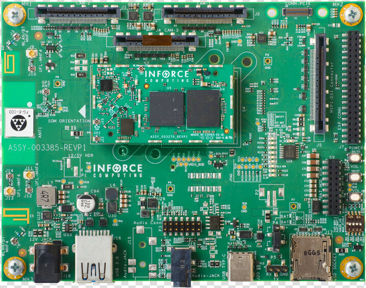 Inforce 6502™ Som Based Reference Design   Electronic Component  HD Png DownloadTransparent PNG