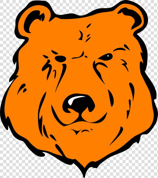 Orange Bear Clip Art At Clkercom Vector Online Royalty   Cartoon Grizzly Bear Face  HD Png DownloadTransparent PNG