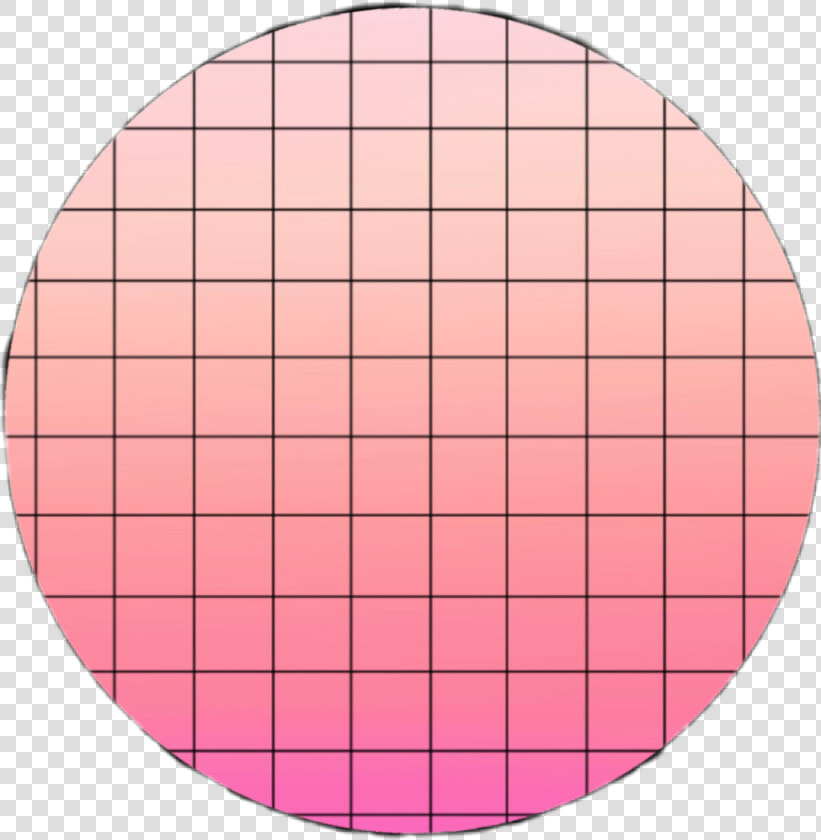 Circle Pink Square Grid Ombre White Boarder Boarders   Circle  HD Png DownloadTransparent PNG