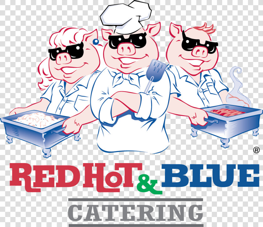 Leesburg Catering Barbecue Restaurant   Red Hot  amp  Blue  HD Png DownloadTransparent PNG