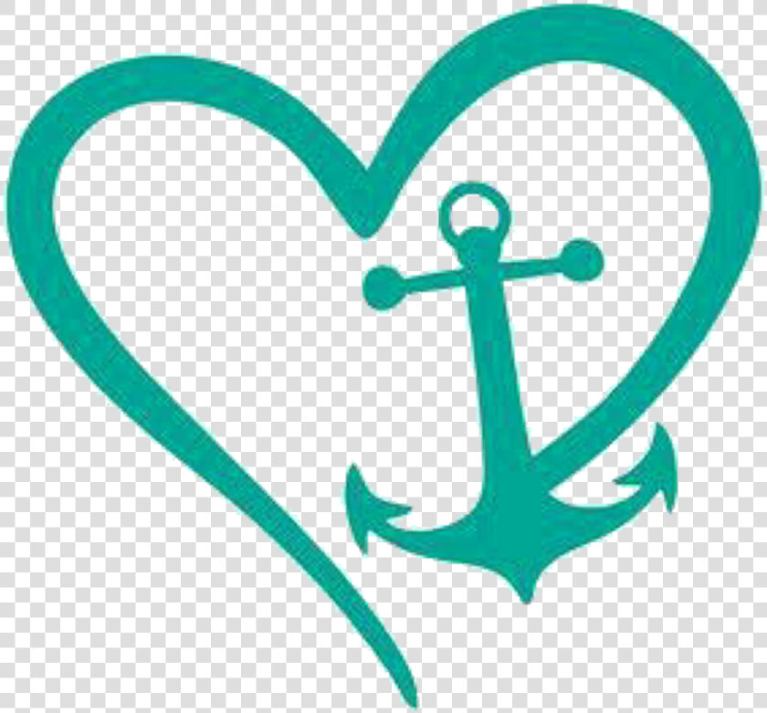 Heart Anchor Clipart   Png Download   Anchor With Heart Clipart  Transparent PngTransparent PNG